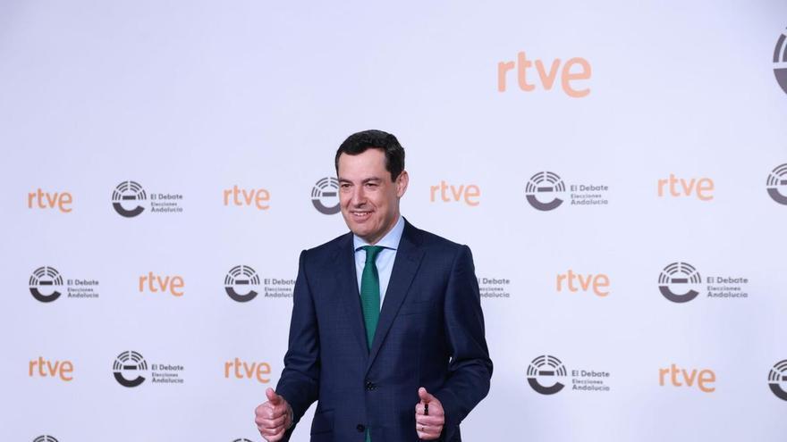 Los populares defienden la actuación de Juanma Moreno en el debate: 