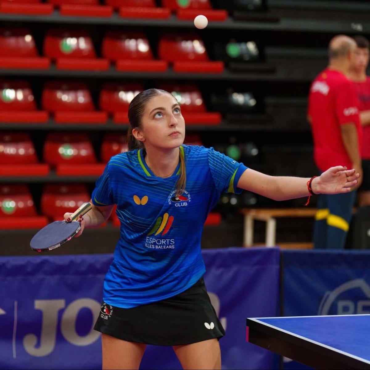 Eugenia Sastre, jugadora del Son Cladera TTC