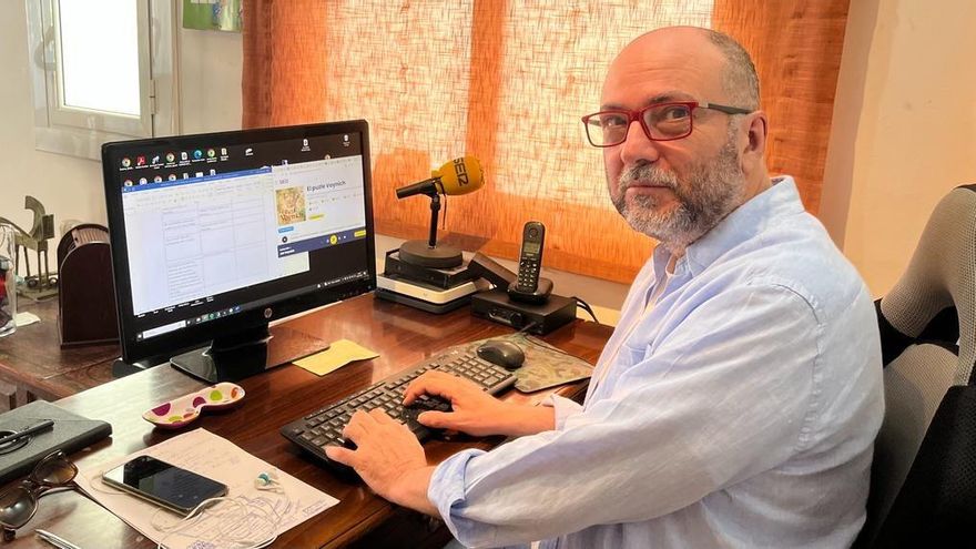 El periodista Toni Martínez.