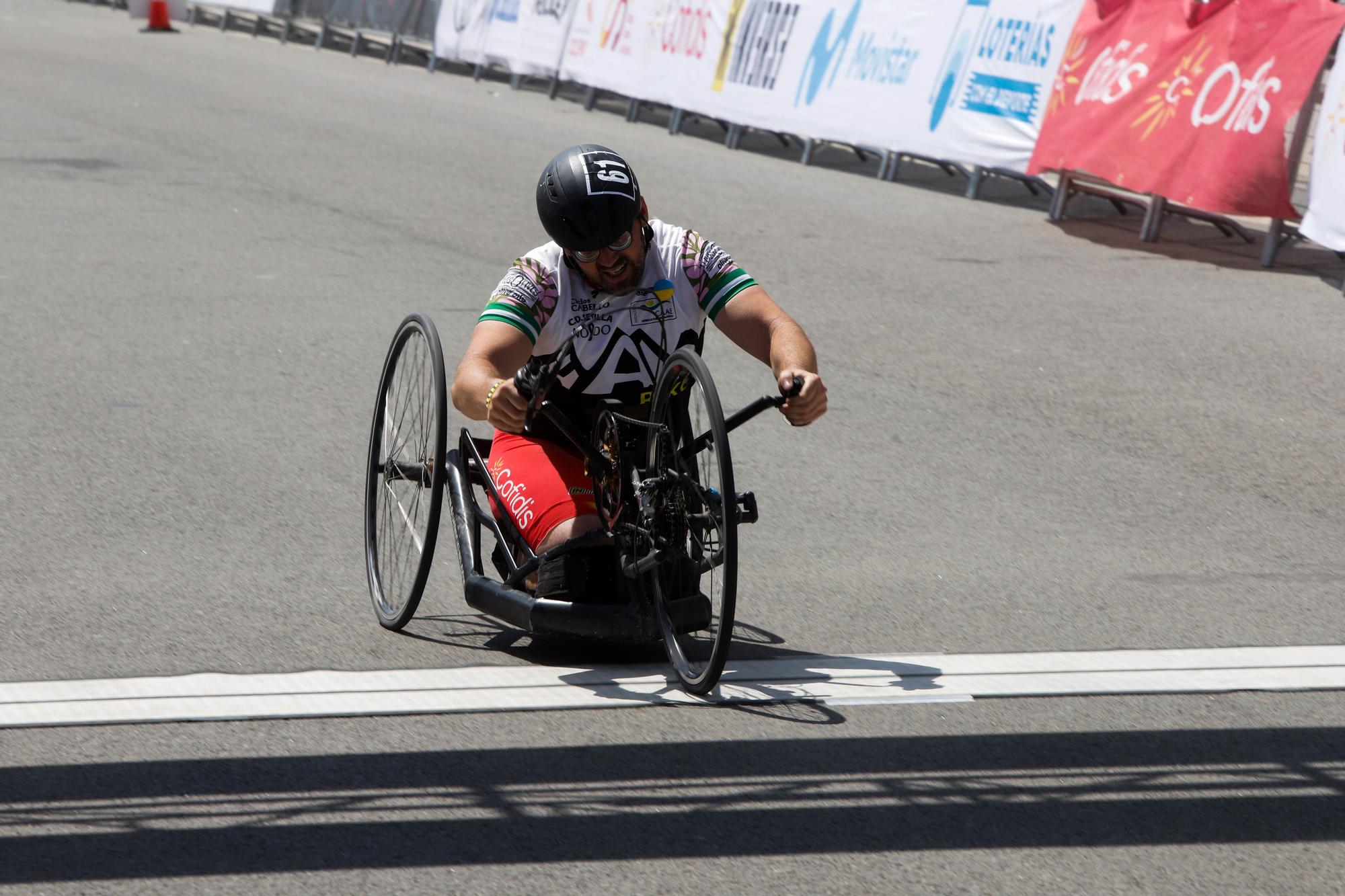 Así han sido las pruebas de ciclismo adaptado en La Marina