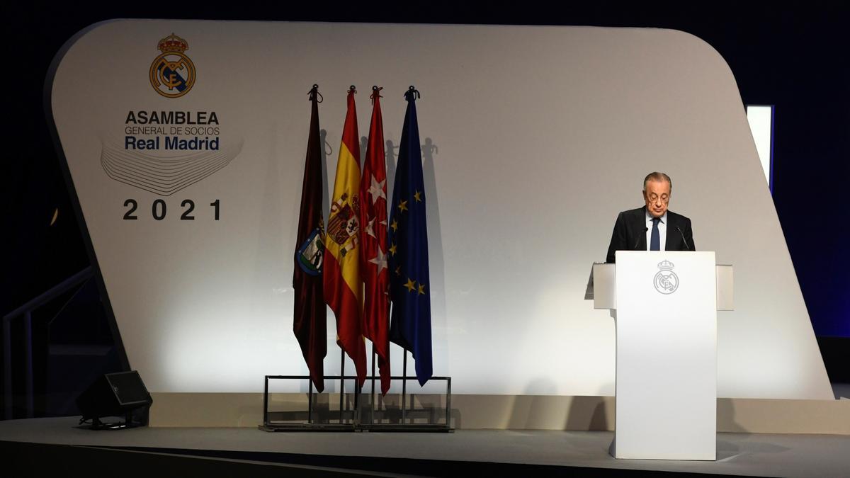 Florentino Pérez: "Hay que recordar a UEFA quién es el Real Madrid"