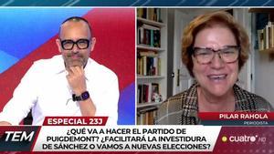 Pilar Rahola relata punto por punto lo que quiere Junts para hacer presidente a Pedro Sánchez.