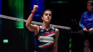Carolina Marín recupera su mejor nivel y alcanza las semifinales