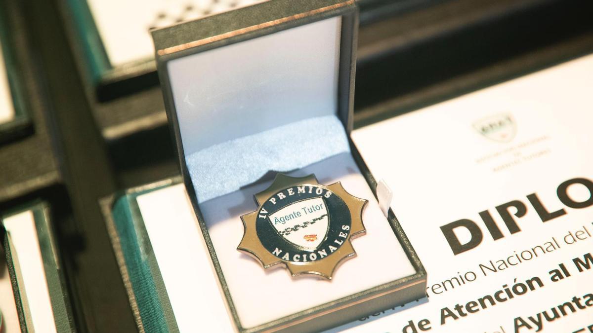 Galardón obtenido por el policía local de Castellón.