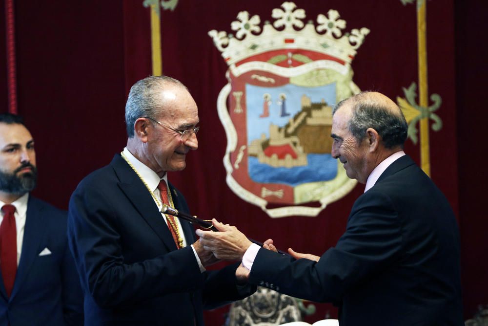 Pleno de investidura del Ayuntamiento de Málaga.