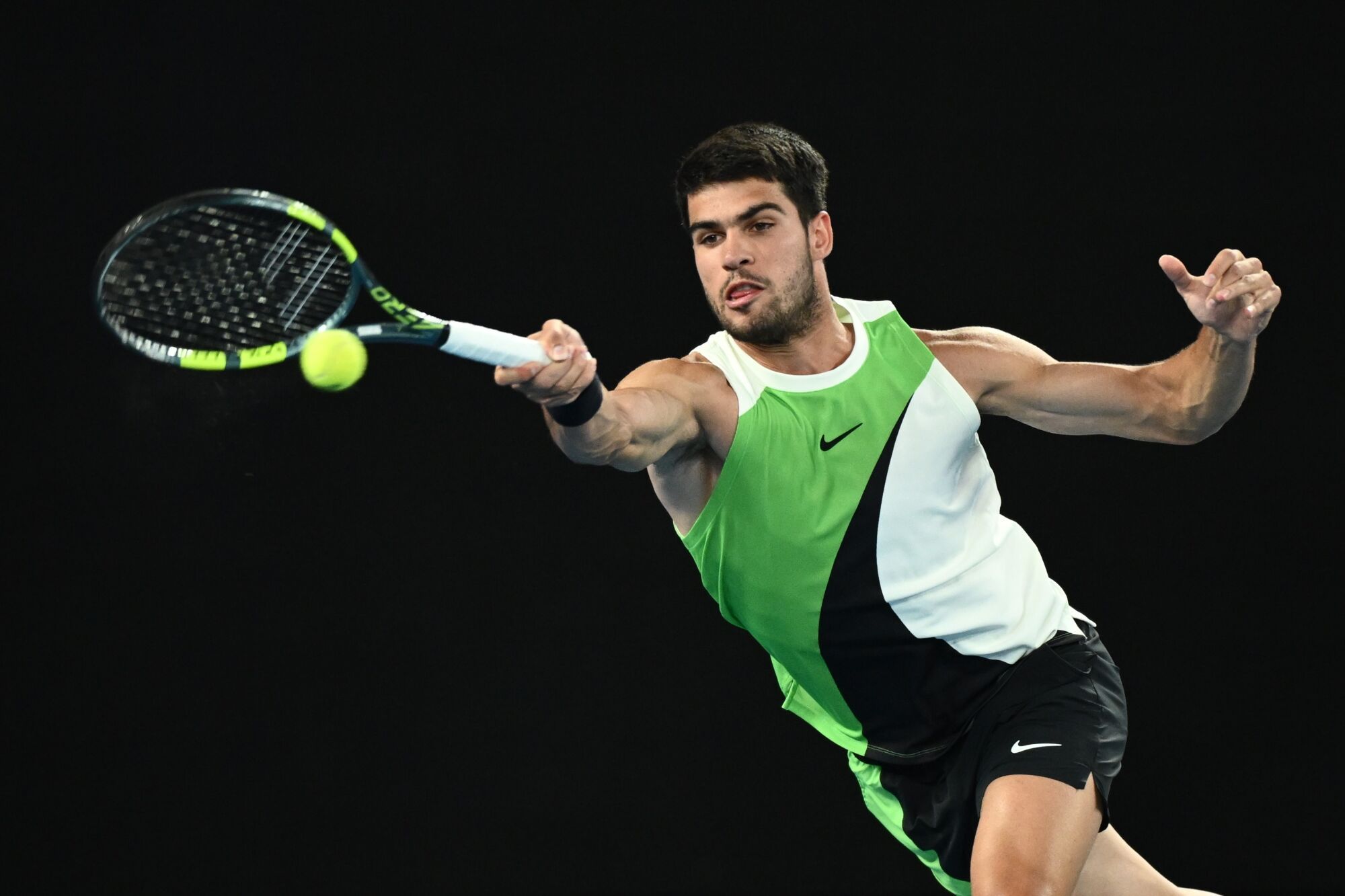 Open de Australia: Carlos Alcaraz - Alex de Miñaur, en imágenes.