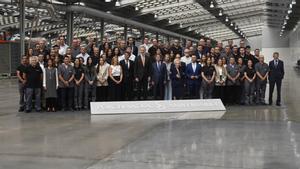 El rey Felipe VI visita Porcelanosa para conmemorar su 50 aniversario.