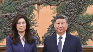 El president xinès rep la líder de l’oposició taiwanesa
