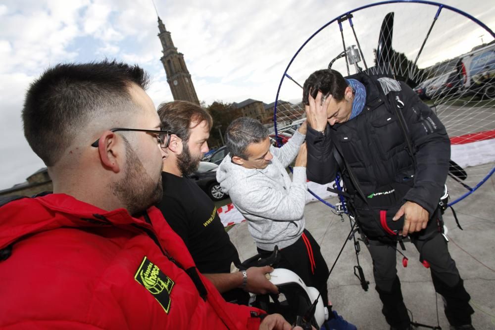 Vuelo solidario hasta Almería