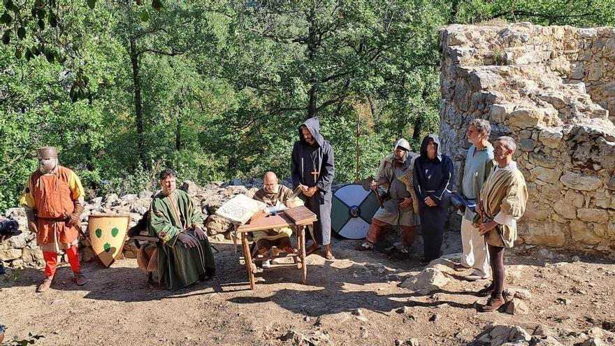 Visites teatralitzades al castell de Guardiola de Berguedà