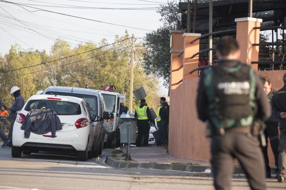 Macrooperatiu contra el tràfic de marihuana i el blanqueig de capitals - Maçanet de la Selva