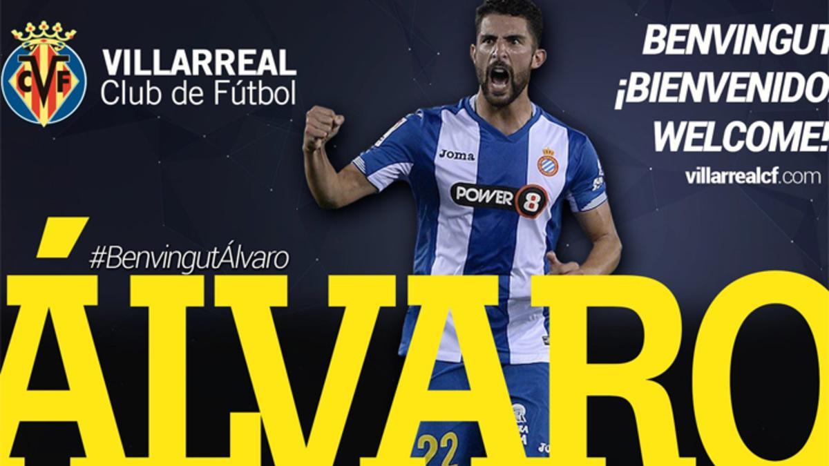 Álvaro ya es jugador del Villarreal
