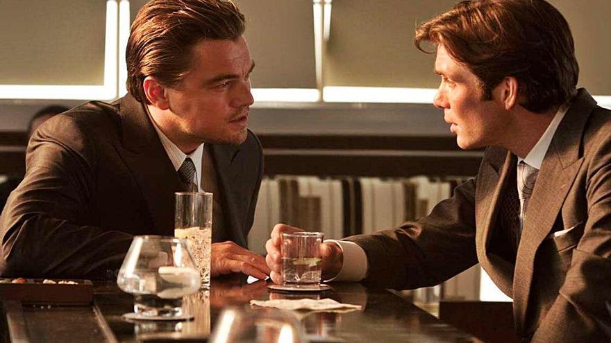 Leonardo DiCaprio i Cillian Murphy en una escena de la pel·lícula