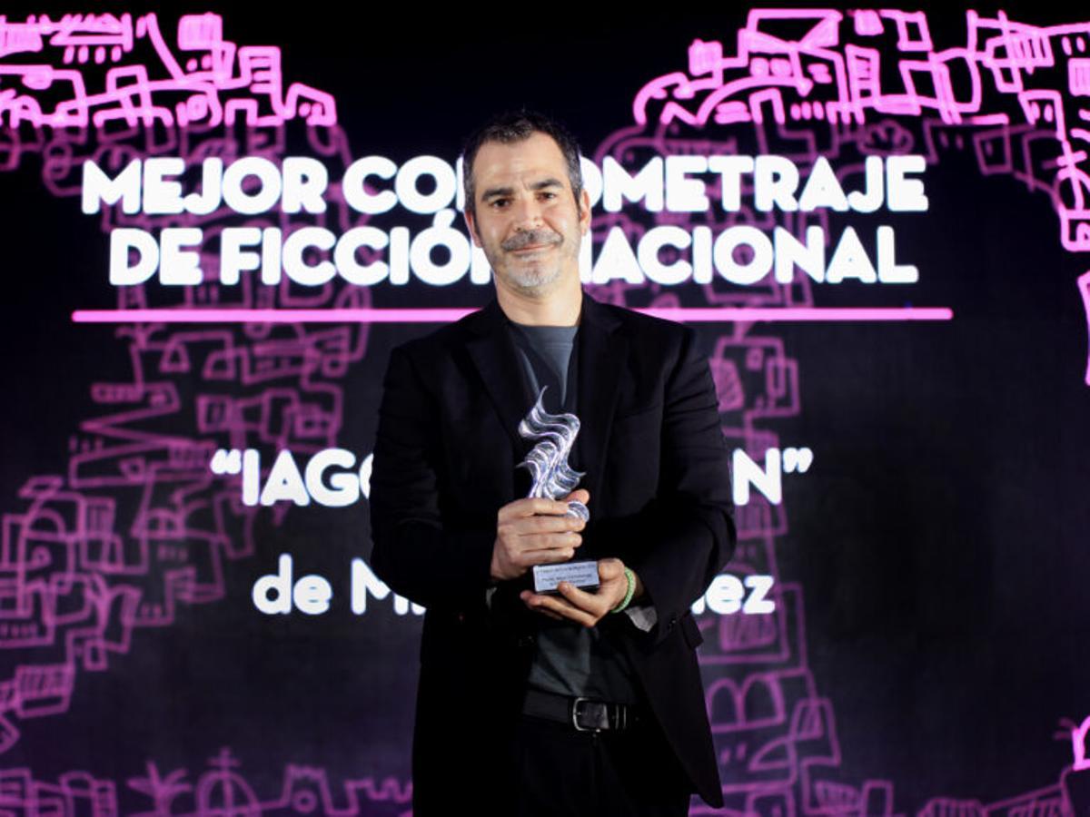 Miguel Ibáñez, premiado por su cortometraje &quot;Iago y Tristán&quot; en el Festival de Cine de Alicante