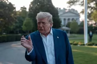 Trump sobre el gasto de Defensa en la OTAN: "España se ha convertido en un problema"