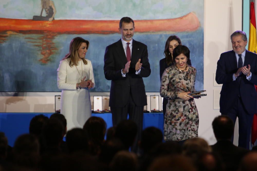 Los Reyes de España presiden la entrega de las distinciones que otorga el Ministerio de Cultura, correspondientes a 2016. José Coronado, Ricardo Darín, El Julio, Pedro Subijana o el Orfeón Donostiarra, entre los premiados.