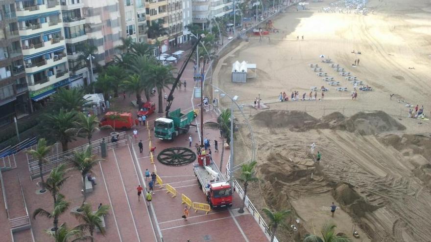 Las Canteras da el pistoletazo de salida a la Navidad