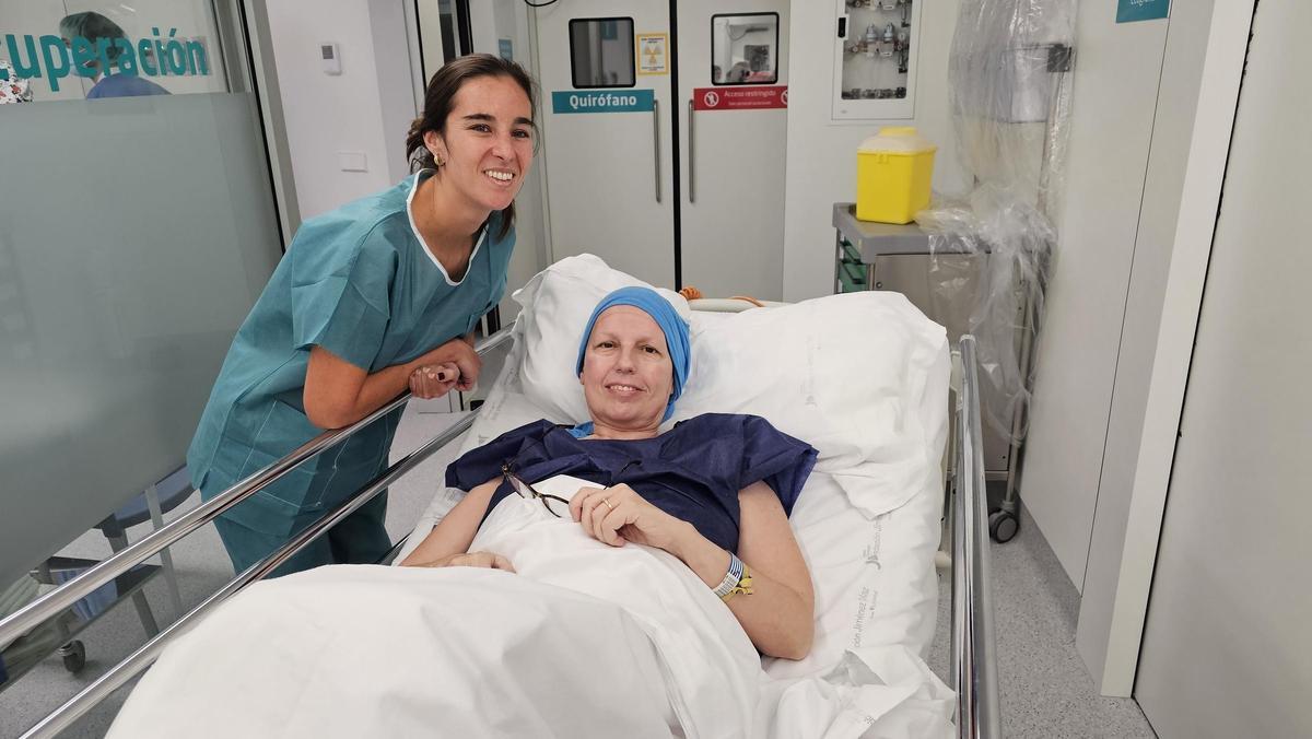 Inma Escriche, una de las enfermas de cáncer más activas en las redes sociales, va a recibir una nueva terapia frente al cáncer de pulmón.