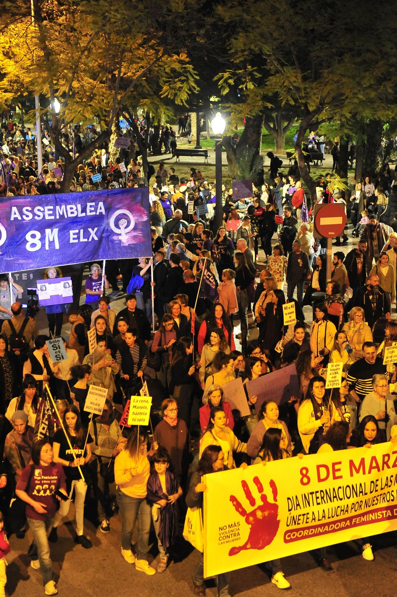 Así ha vivido Elche el 8M