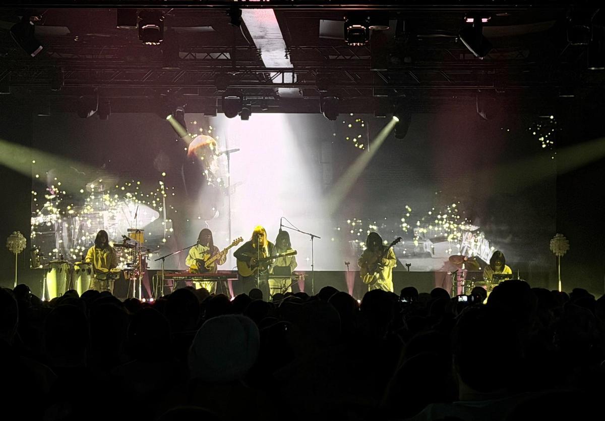 Rusowsky en su concierto en el Roig Arena