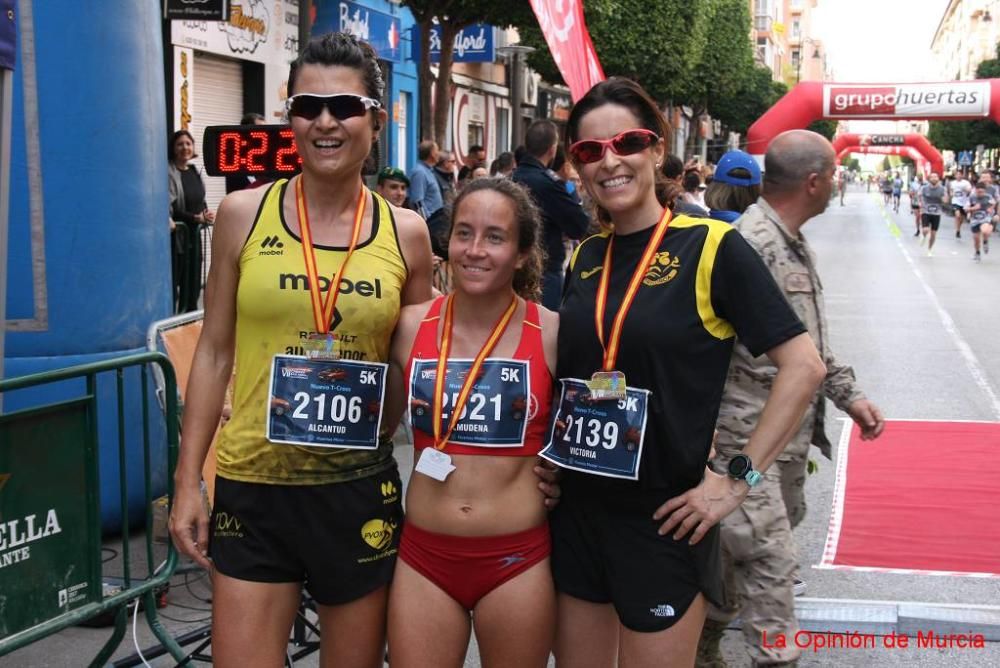 Llegadas 5K Carrera Popular Base Aérea de Alcantar