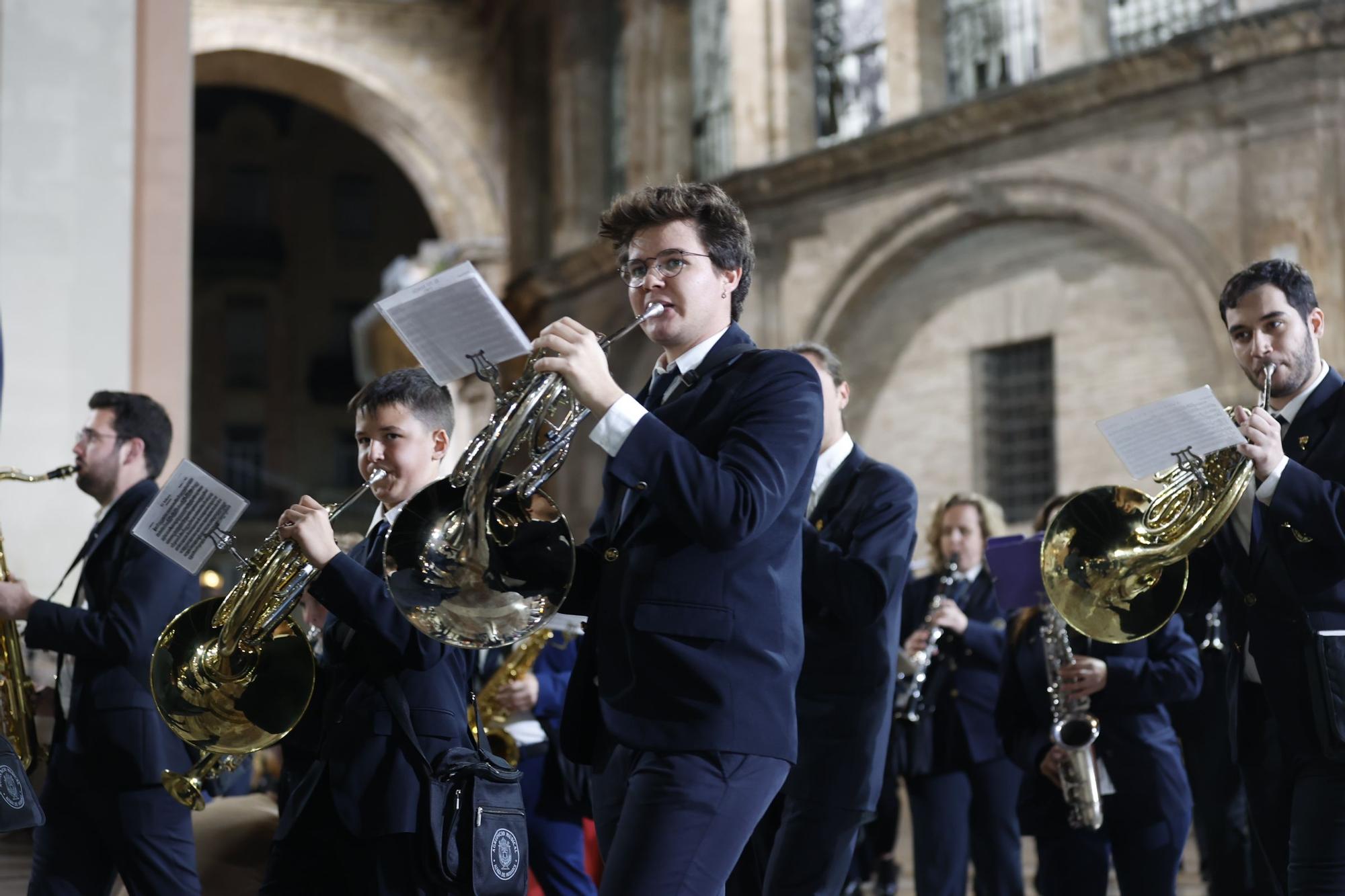 Fallas 2023 | Antología de músicos en la Ofrenda del día 17