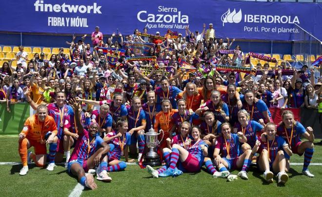 Las mejores imágenes del triunfo del Barça en la Copa de la Reina