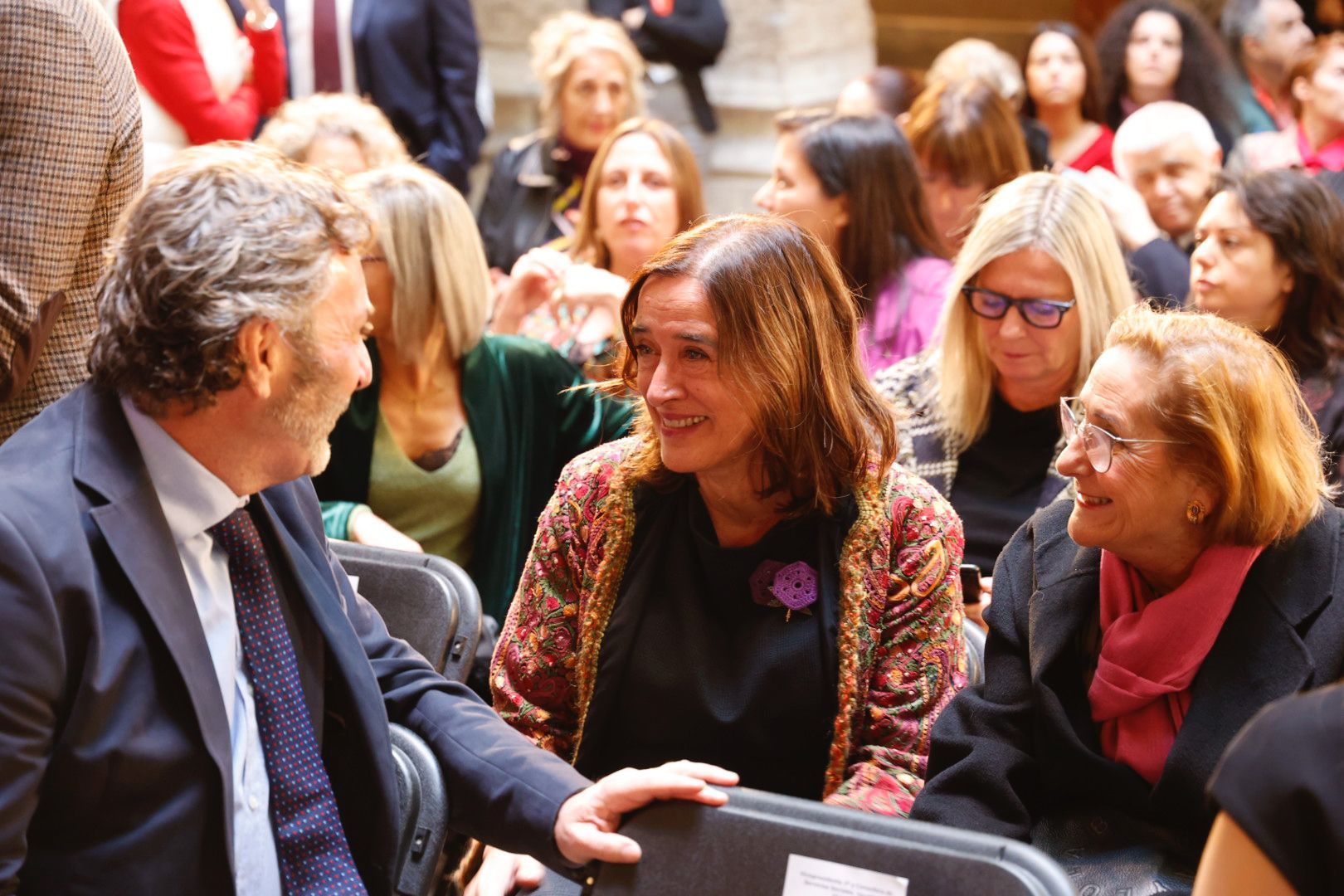 25N: Acto institucional en el Palau de la Generalitat