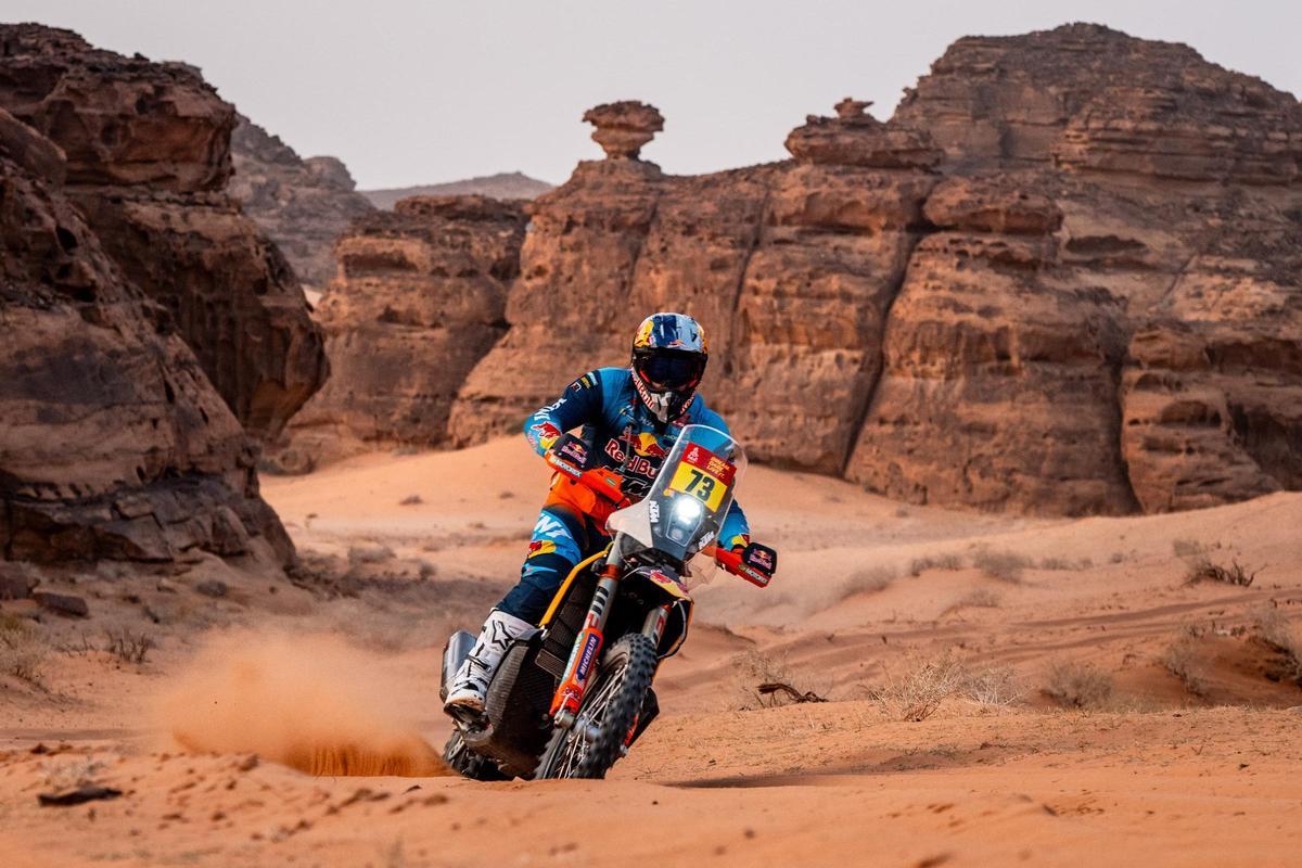 Edgar Canet, en el Dakar