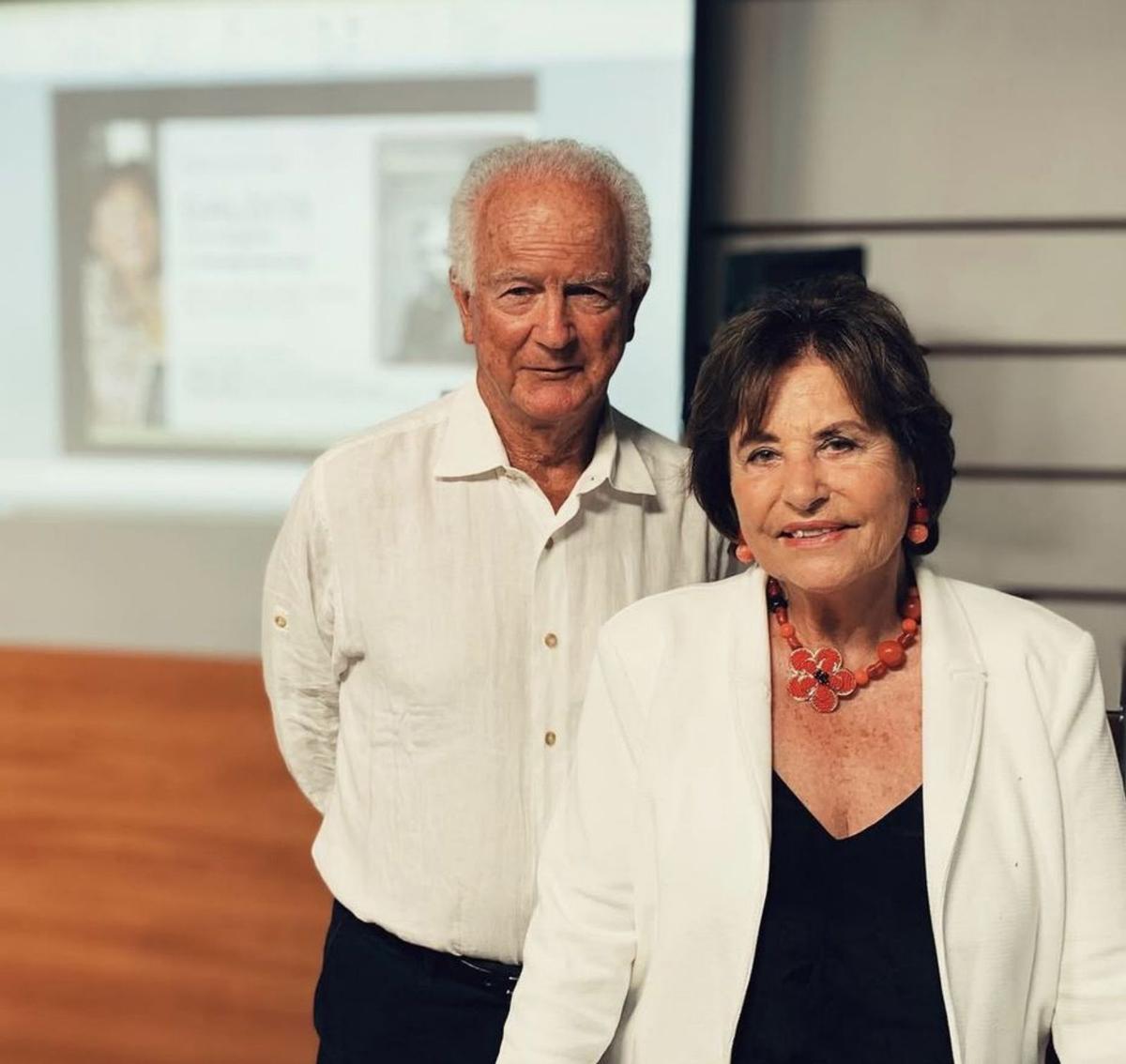 Daniel Roca y Yolanda Arencibia en la Casa Museo Pérez Galdós, en 2020. | LUIS ROCA ARENCIBIA