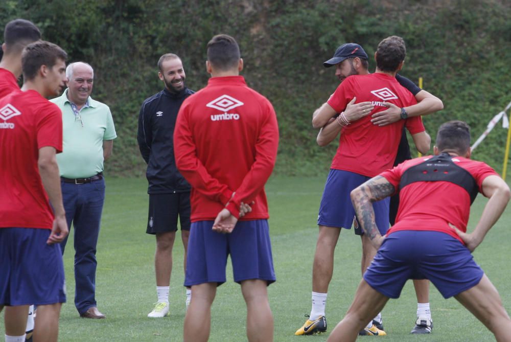 Entrenament del Girona FC