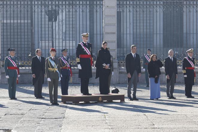 Pascua Militar en el Palacio Real en Madrid