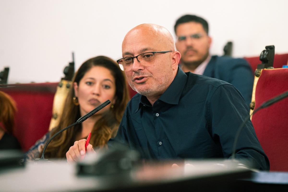 Ángel Chinea, concejal de Aguas e Infraestructuras del Ayuntamiento de La Laguna.
