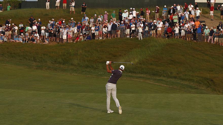 Dustin Johnson, en un US Open, en una imagen de archivo.