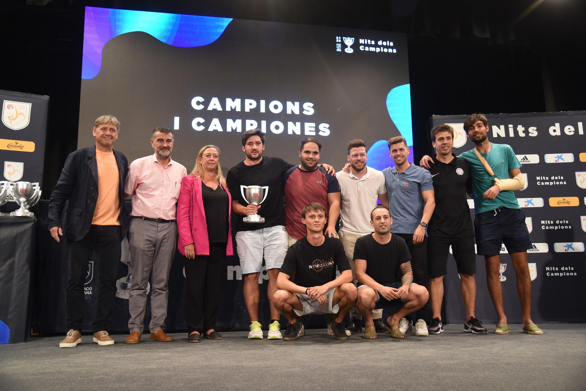 El futbol de la Catalunya central feliciten els seus 29 campions