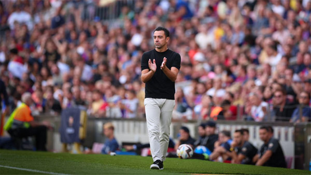 Xavi Hernández, entrenador del FC Barcelona