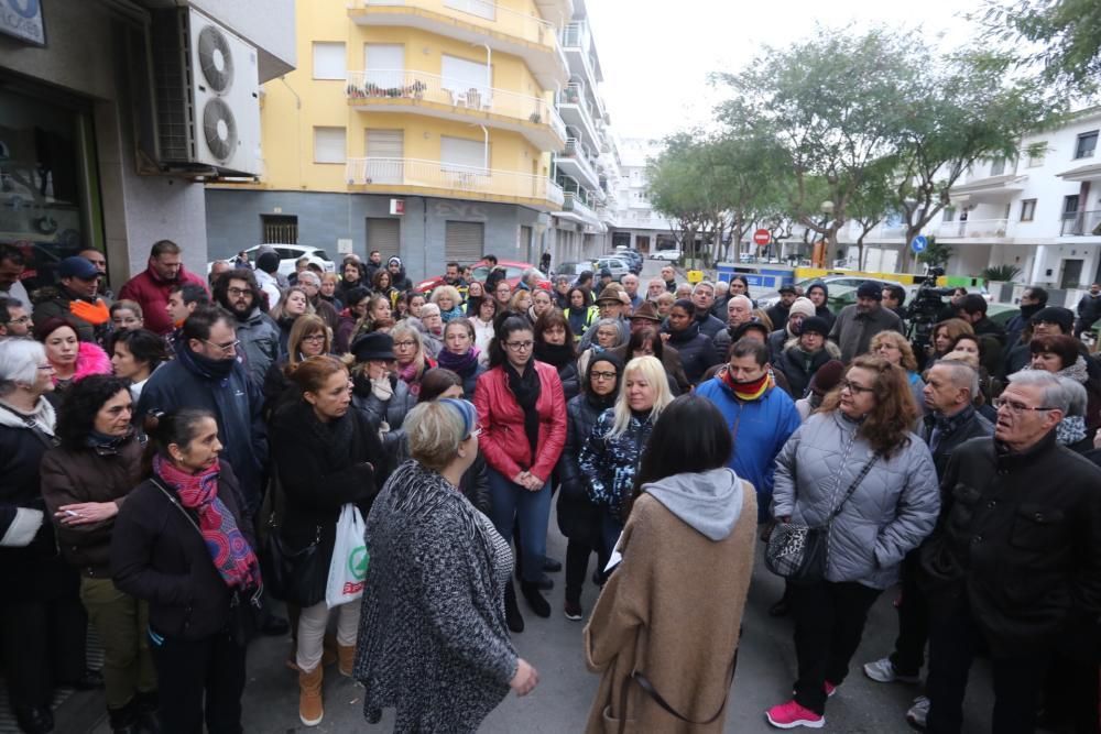 Manifestació per la nena morta de Blanes