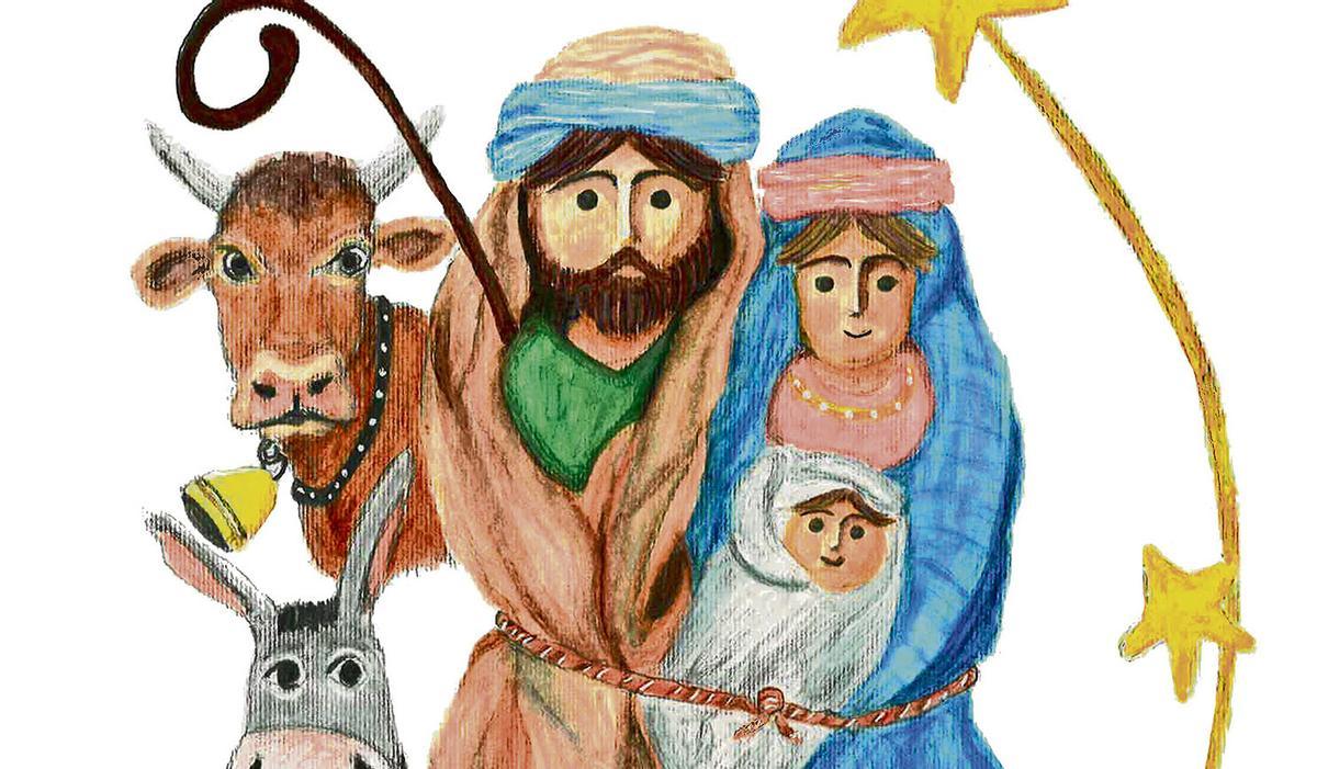 Cartel anunciador del Belén viviente Artesano de La Florida, en Las Torres de Cotillas