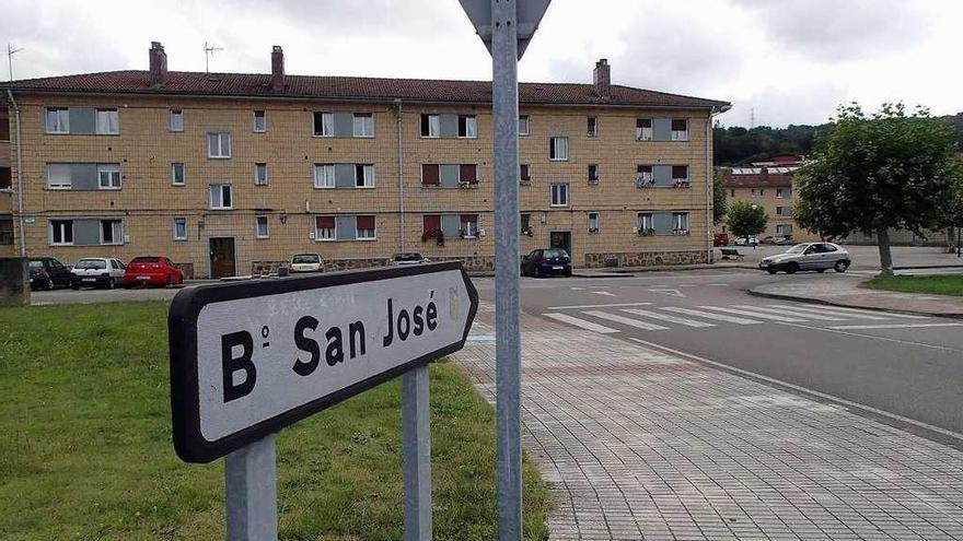 Viviendas del barrio de San José de Lada.