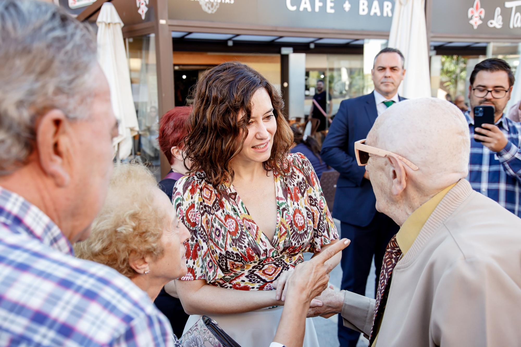 Ayuso en el Consejo de Gobierno celebrado en Móstoles