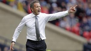 Sinisa Mihajlovic, durante un partido como técnico de la selección serbia en septiembre de 2012.