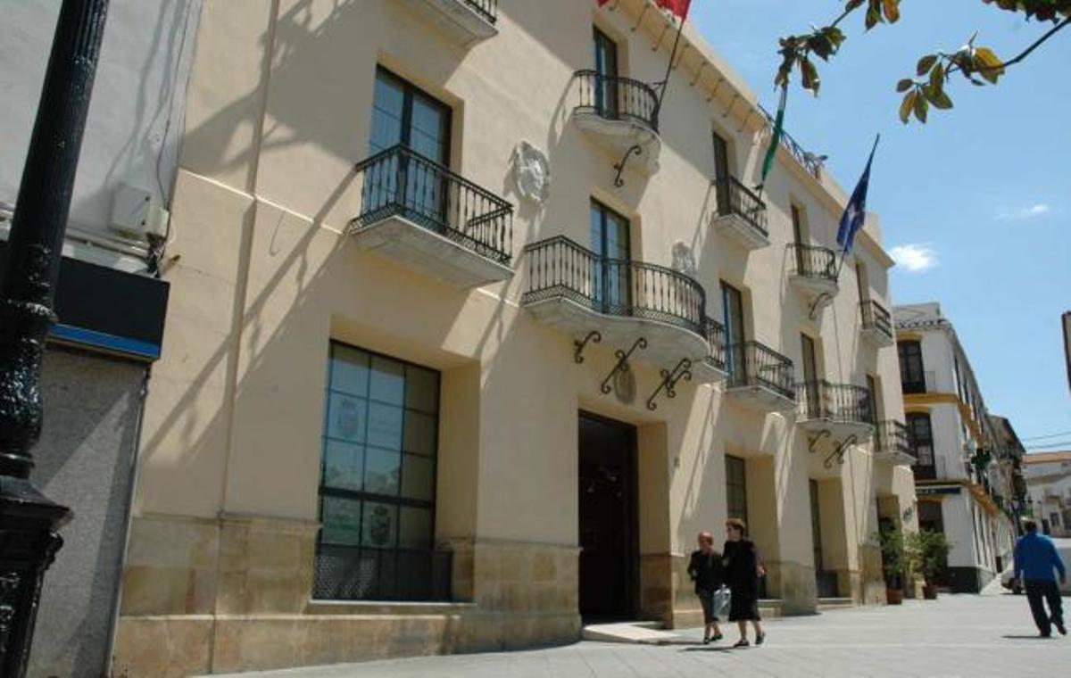 Fachada del Ayuntamiento de Vélez Málaga.