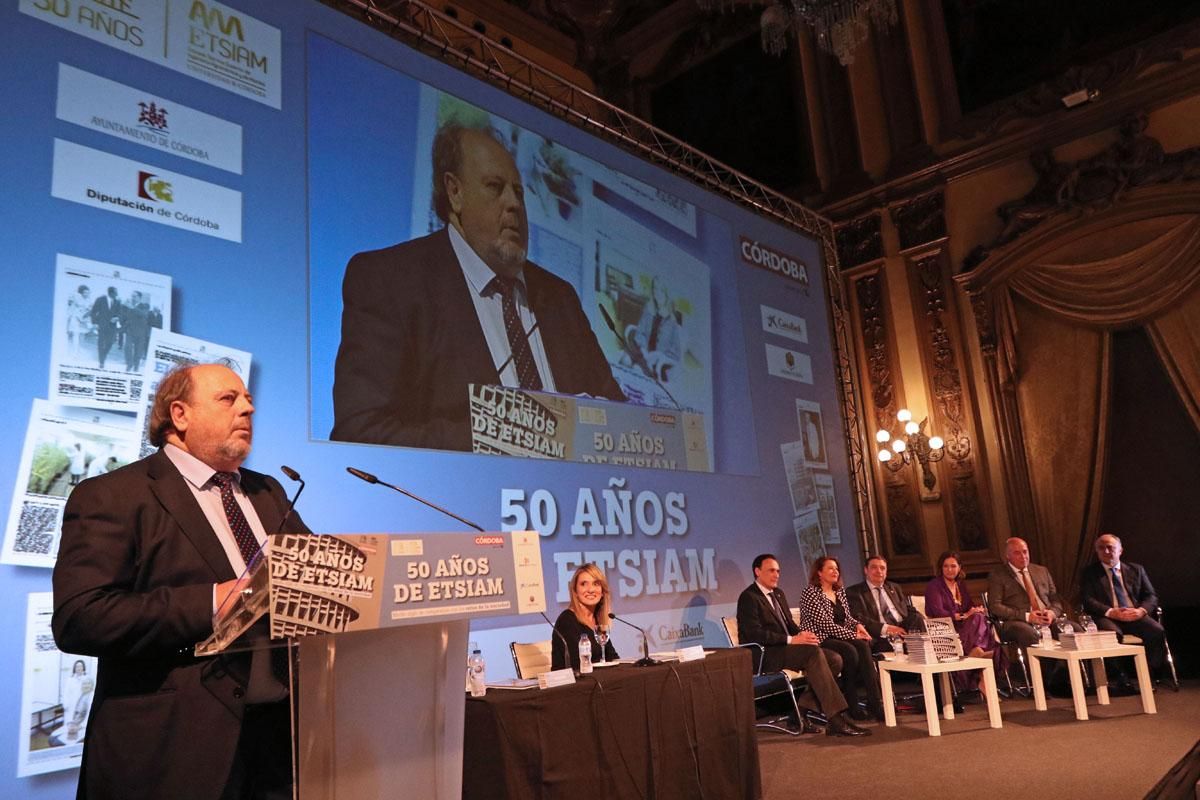 Presentación del libro '50 años de Etsiam'