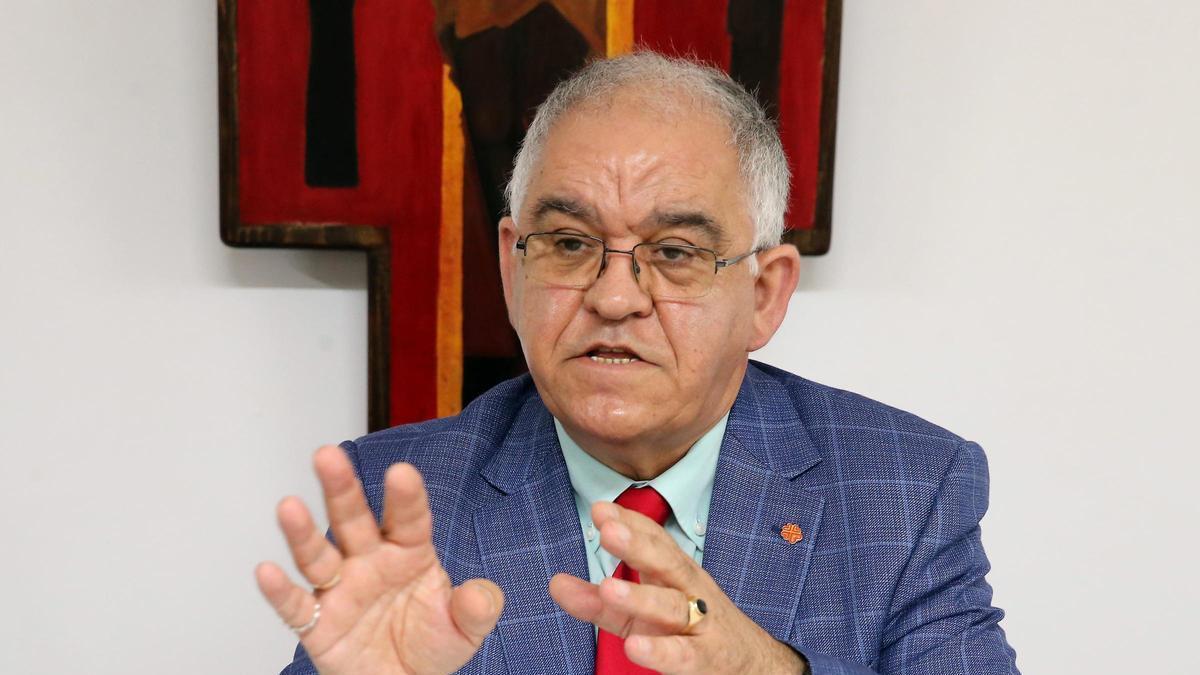 Gonzalo Davila, exdirector de Cáritas Diocesana de Tui-Vigo. / Marta G. Brea