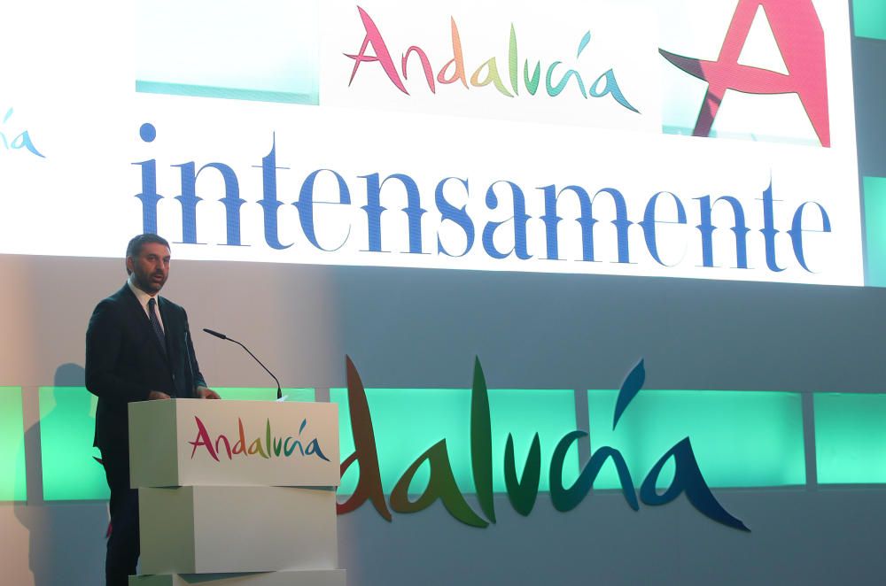 Presentación de la campaña 'Andalucía, intensamente', en la Aduana