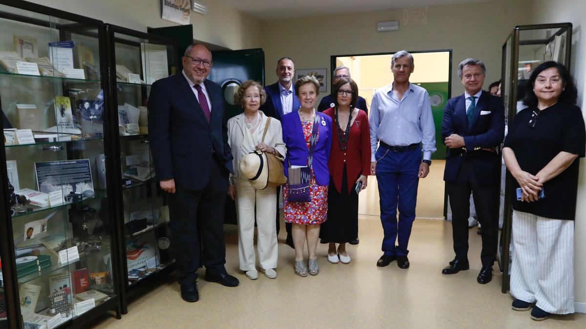 Un momento de la inauguración de las dos nuevas bibliotecas.