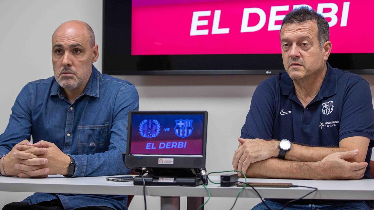 Los técnicos expresaron sus inquietudes de cara al derbi