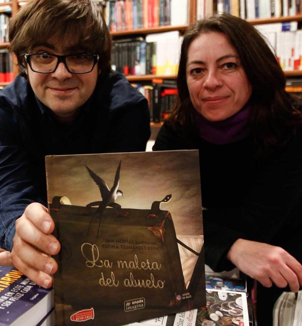 Juan Hernaz y Fátima Fernández.