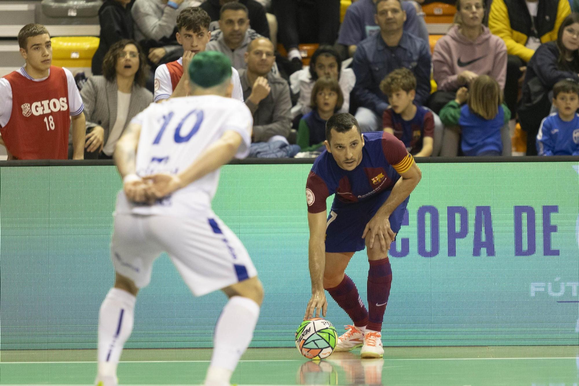 Las imágenes del Barça - Osasuna Magna en la Copa de España de Cartagena