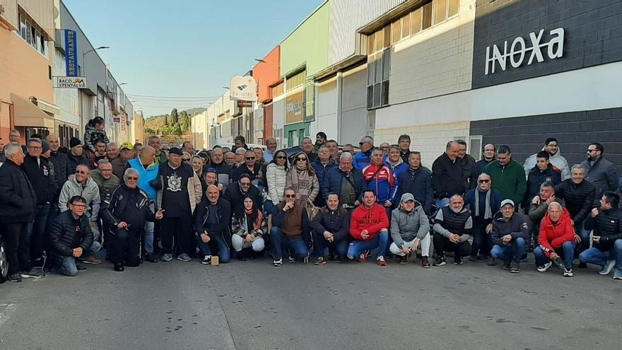 Parada de clásicos de las motos en la Vall